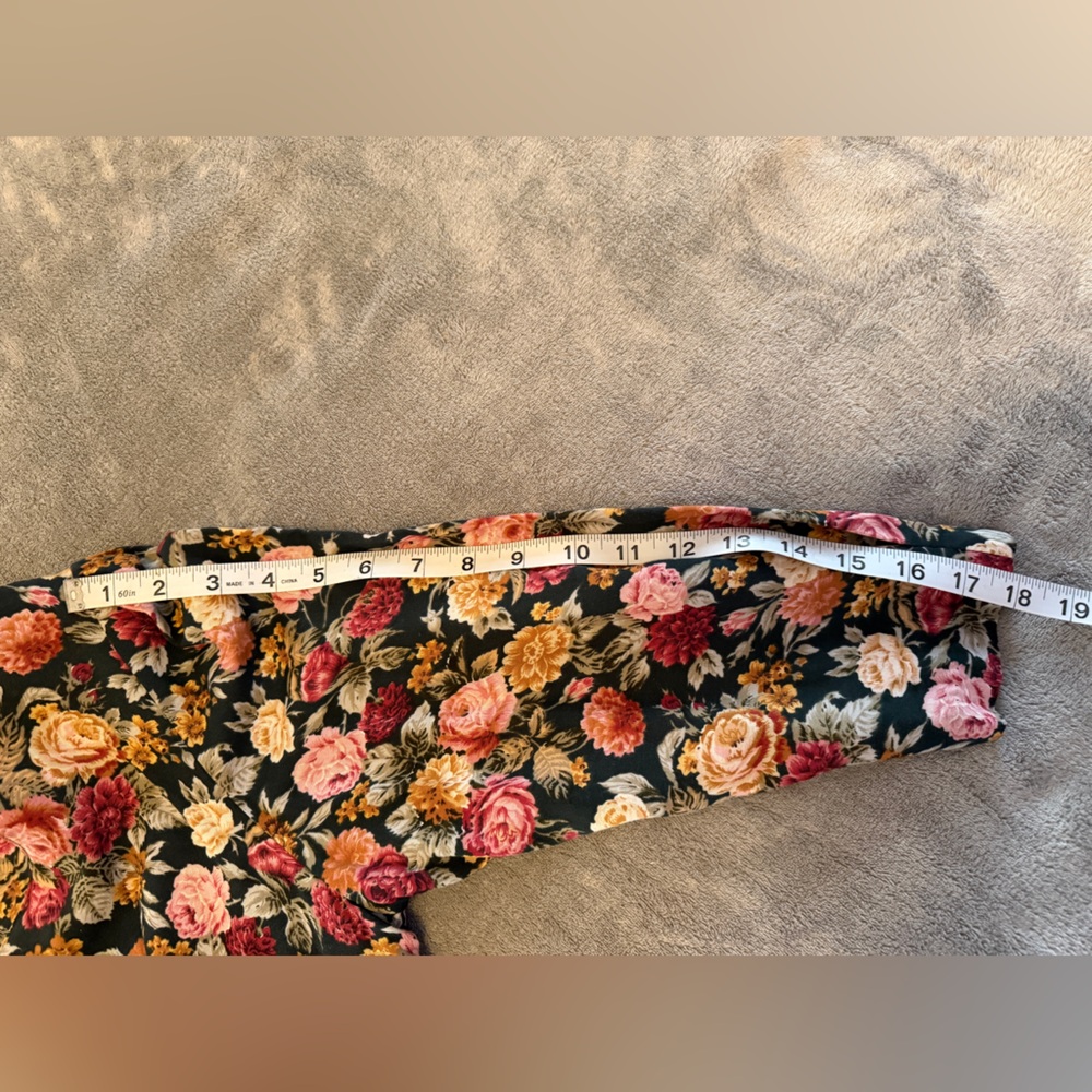 Vintage Byer Dress Floral Small Midi Dress Cottagecore - Picture 9 of 10